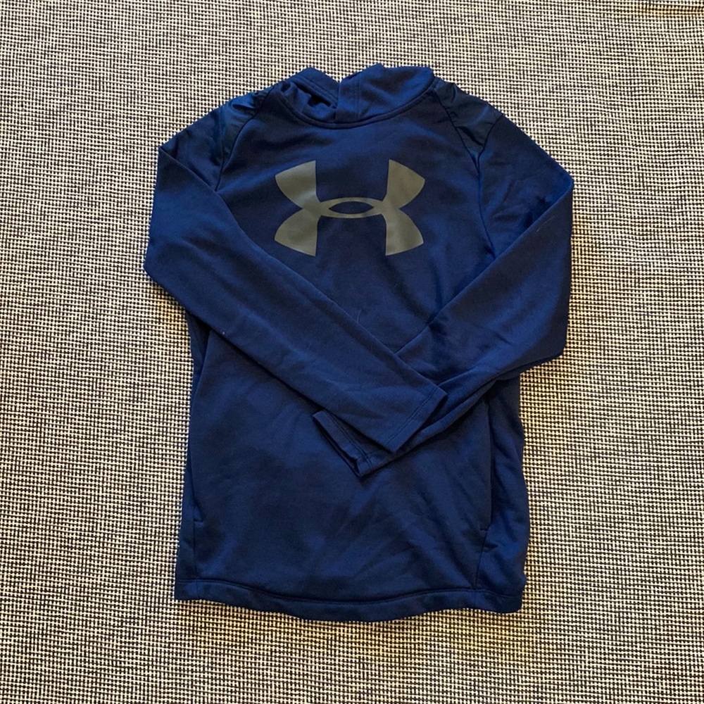 Blue under armour hoodie
